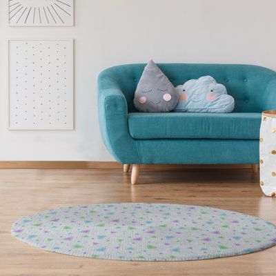 Chenille Geometric Indoor Rug