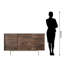Sandyville 147cm Solid Wood Sideboard-105153372