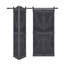 Porte de grange double pliante en bois massif de style K avec ensemble de quincaillerie - Assemblage requis-101127210-108658291