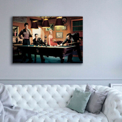 «Légal action» par Chris Consani, art mural sur toile