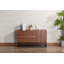 Console en bois noyer brun