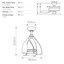 Rindel 15cm Ceiling Fan with LED Lights