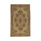 Handmade Wool Floral Area Rug