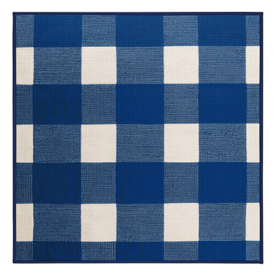 Tapis botanique brun lavable à la machine