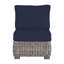 Rustic Woven Sectional Slipper Chair-373559788-296706647-269954471