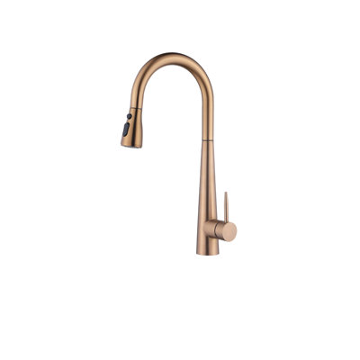 Avamalis A|M Aquae Pull Down Kitchen Faucets Kk-K8009-Rich Rose Gold 