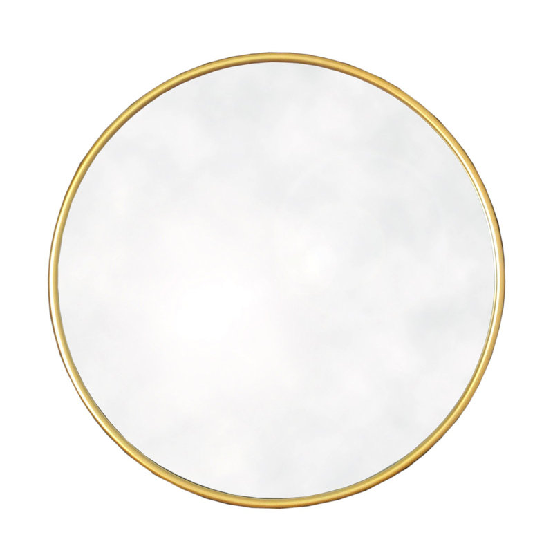 Reppert Metal Flat Wall Mirror