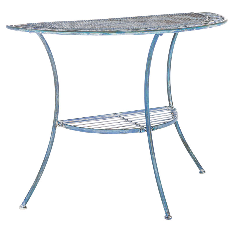 Console extérieure 31,5 po Graddy, Bleu antique