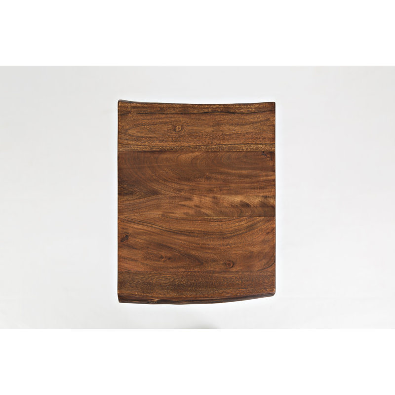 Gordonsville Solid Wood Top End Table, Chestnut