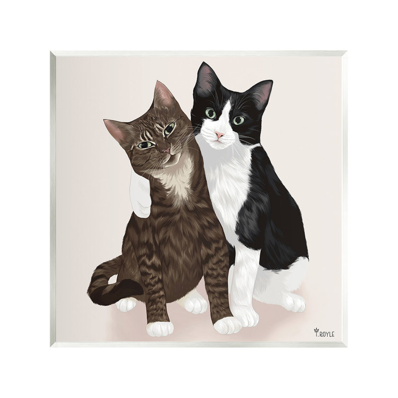 «Hugling Cat Friends» par Tara Royle