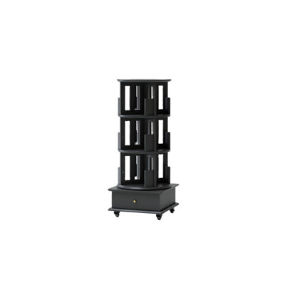 Modern style rotating bookcase