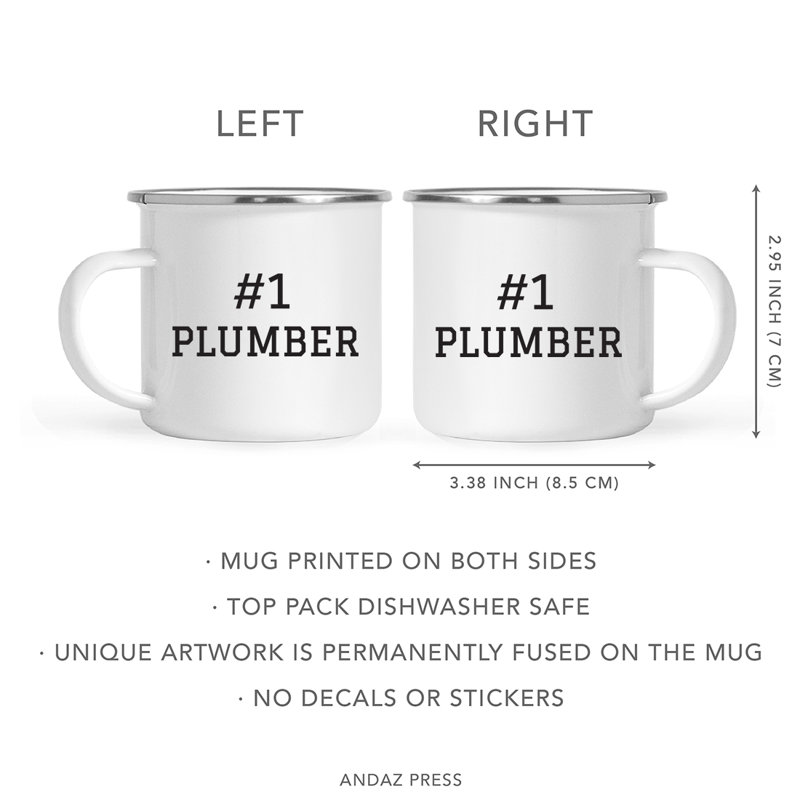 Grande tasse de camping Gilboa, Plumber