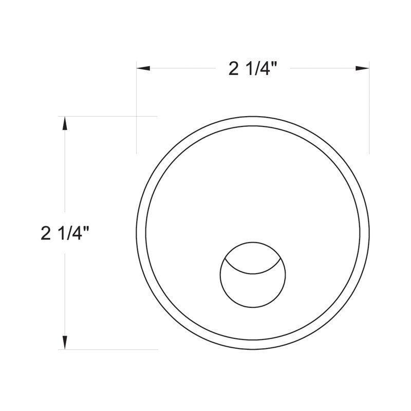 Applique murale ronde Tilt