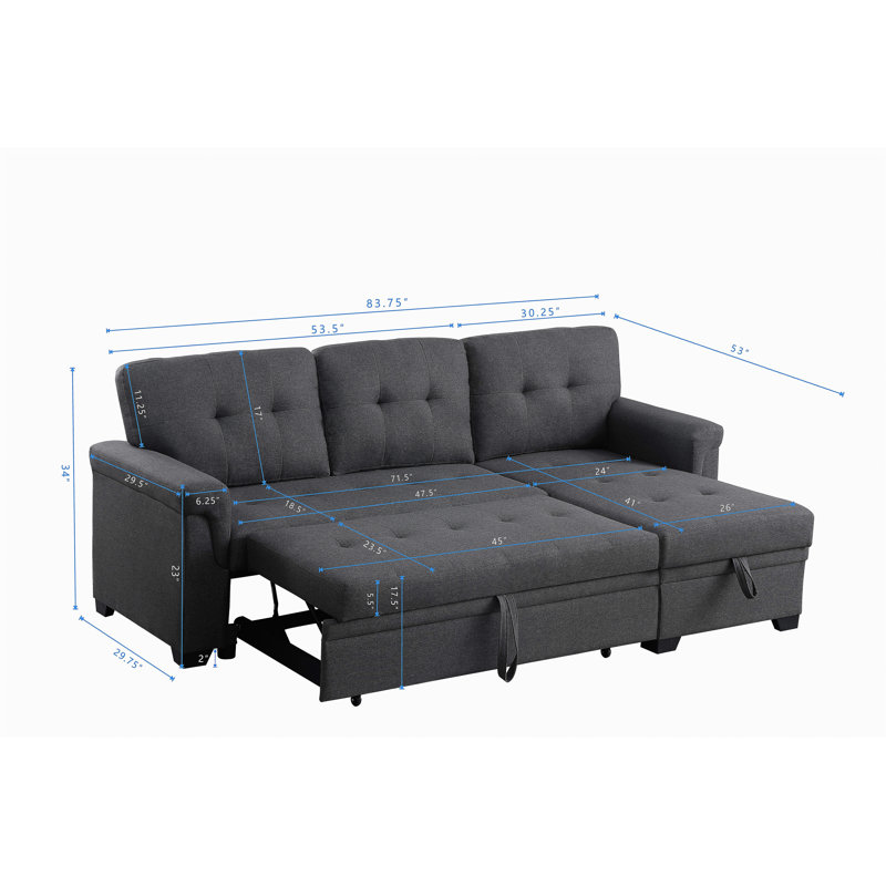 Chaise longue en L Modern Nest