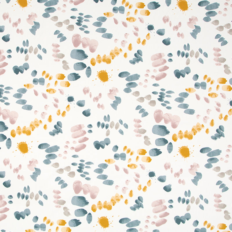 Tissu 100% coton Domino Edition Seurat Stroke, Aube
