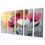 Golden Lotus Flowers Pure Form I - art mural lotus - décoration murale moderne-2001276060-2001276049