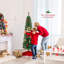 Arbre de Noël artificiel The Aisle® 8 pi avec embouts en fil mémoire 671-83367681