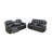 Develin 82'' Faux Leather Reclining Sofa-152881326