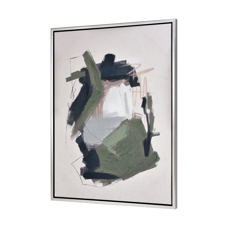 «Beyer II», art mural encadré abstrait
