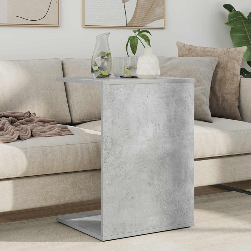 End Table, Concrete Grey
