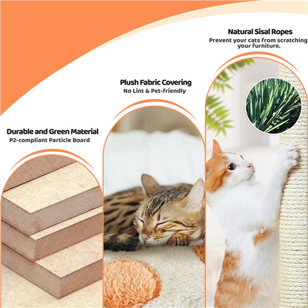 Archie Oscar™ Burford Cat Tree Reviews Wayfair