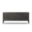 Alden Media Console-Worn Black Oak
