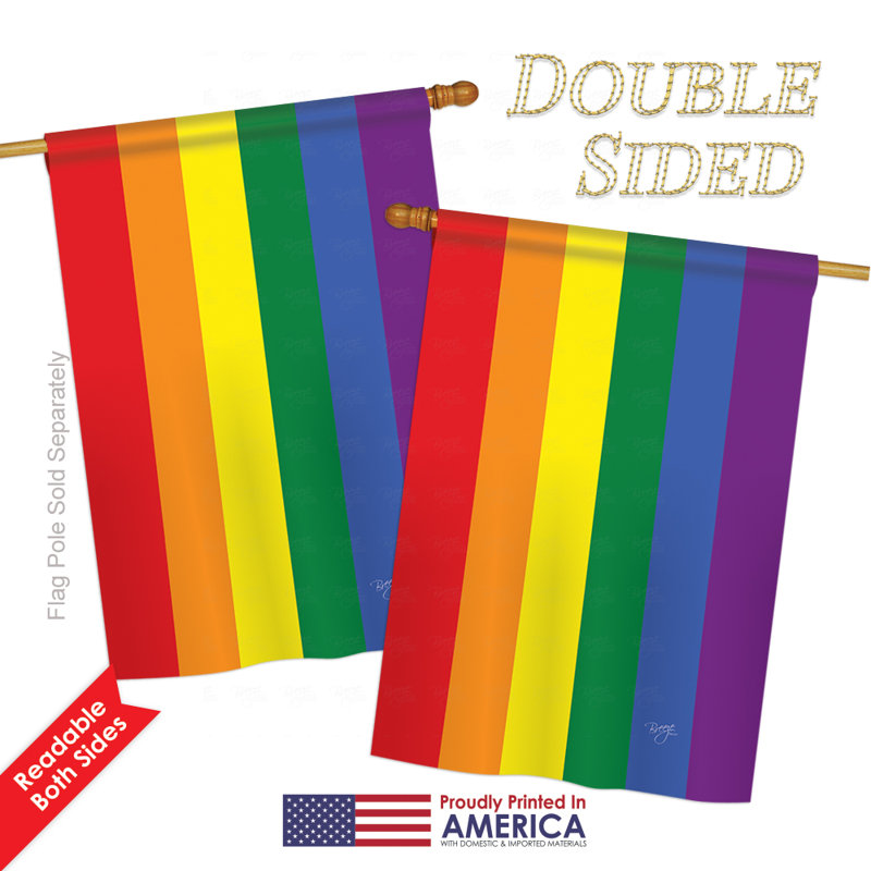 Double Sided Polyester Animal House Flag, 40" H x 28" W
