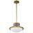 Vanek 1-Light Dimmable Steel Schoolhouse Pendant -1064094980-1064094978