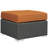 Modway Sojourn Wicker Rattan 8 Piece Outdoor Patio Sectional Set-31483393
