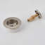 Drain escamotable standard G1 1/2 pour baignoire de trempage, drain de baignoire à petit bouchon de 1,7 po-127660602