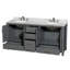 Sheffield 72" Double Bathroom Vanity Set-86051041-98287413