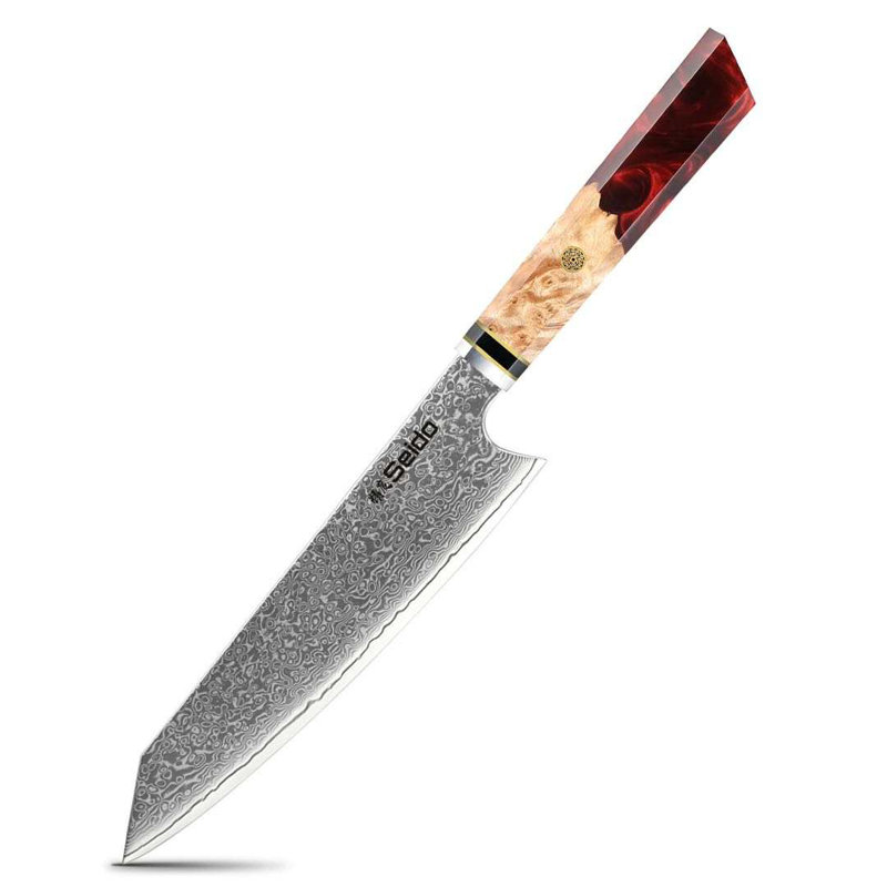 Couteau de chef Seido, Rouge rubis