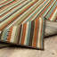 Tapis rayé vert intérieur / extérieur Brendel-99304932