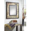Factory Wood Wall Mirror