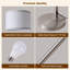 Lampe sur pied 80 po à 3 lumières à intensité variable, 3 couleurs et température variable-272786221-290170002-290191603