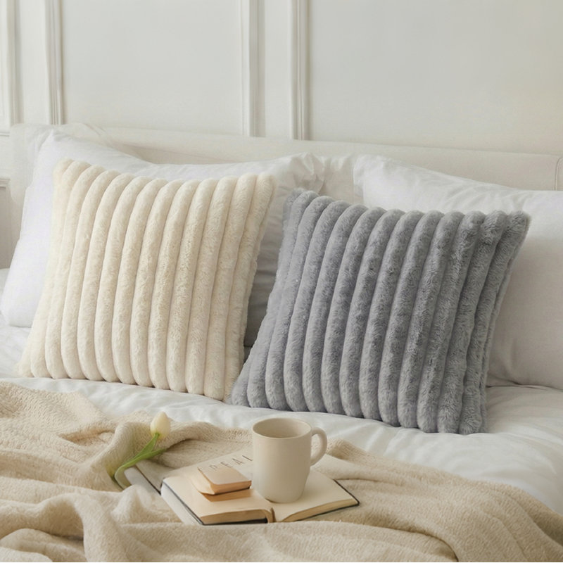 Coussin 18 po, Gris