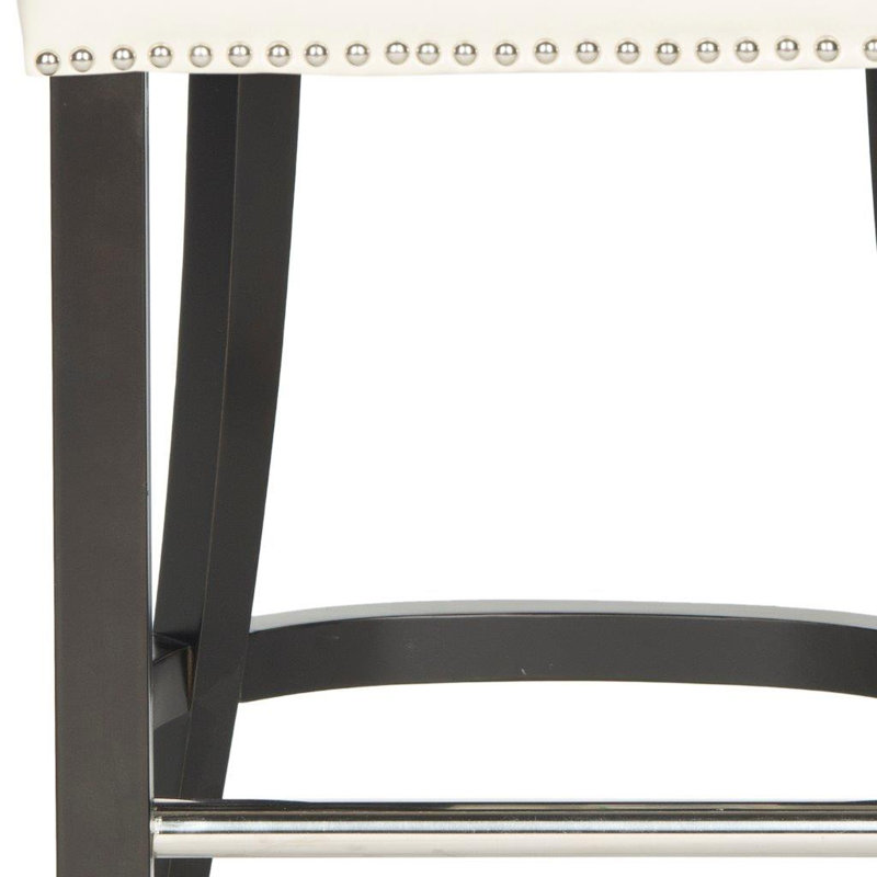 Tabouret de bar et de comptoir Arlease, Crème matte, Tabouret de bar (assise de 29,7 po de hauteur)