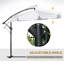 Parasol en porte-à-faux 104,4 po Hemion
