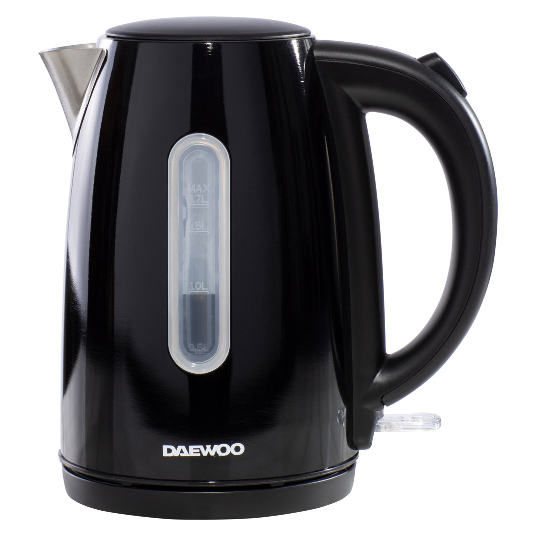 Daewoo Kensington 1.7 Litre 3KW Jug Kettle Rapid Boil Black SDA1684GE - Image 6