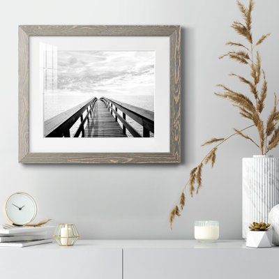Pier Reflections - Photographie avec cadre photo