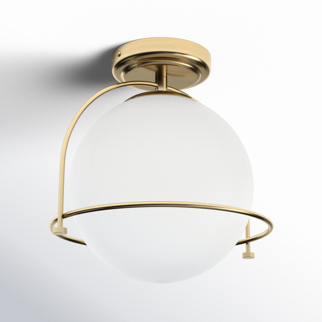 Linnea Glass Flush Mount Etta Avenue™