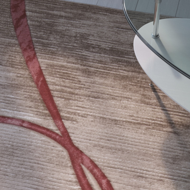 Tapis beige Dail, Rectangle 3 pi 9 po x 5 pi 9 po