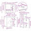 Bathroom Furniture Suite-810482049