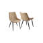 45cm H Side Chair in Brown
