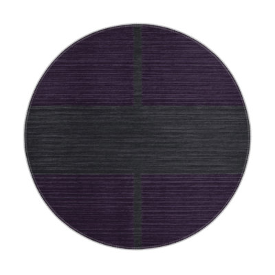 Tapis intérieur / extérieur mauve HorizontalStripes