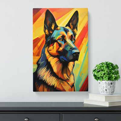 German Shepherd - Wrapped Canvas