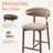 Upholstered 25'' Counter Stool with Solid Wood Frame-1871850528-1871850558