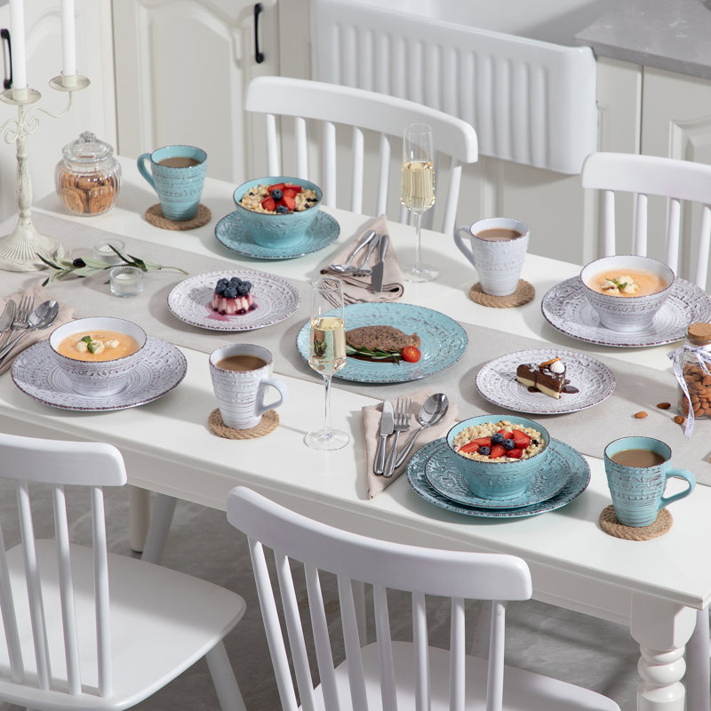 32 Piece Dinnerware Set, Service for 8