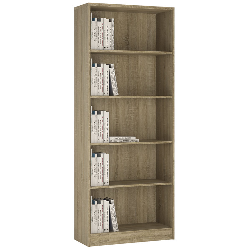 79cm W Standard Bookcase, Sonama Oak