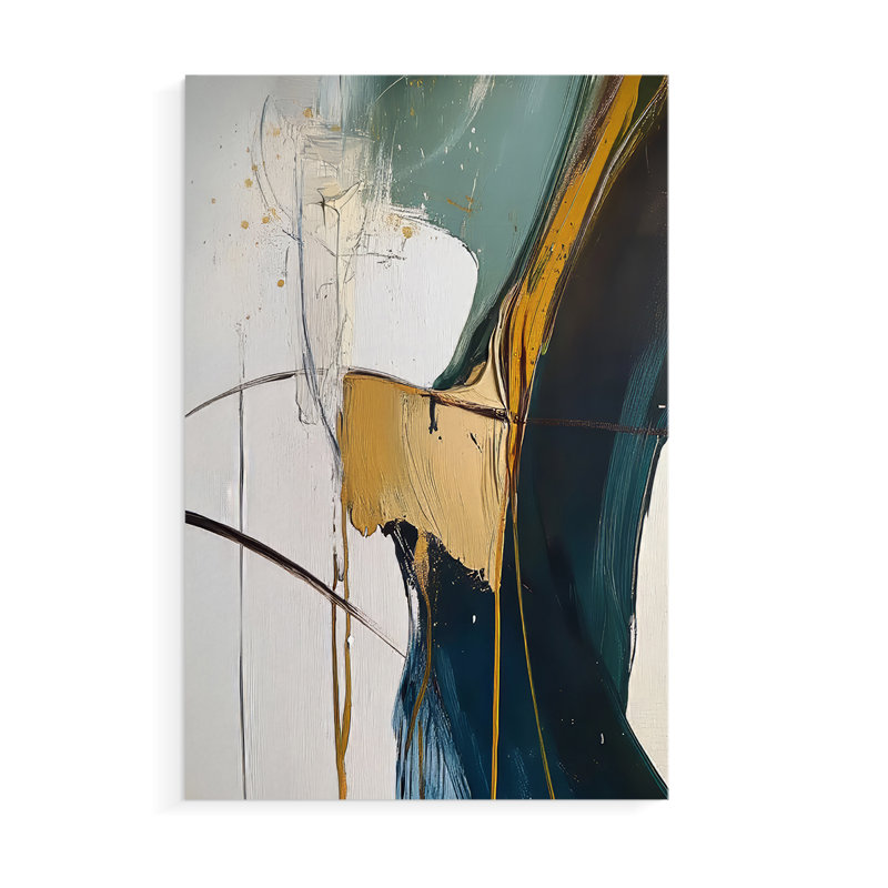 Série ABSTRACT DCxxvi - Impression sur toile seulement - non encadrée, H 36 po x l 24 po